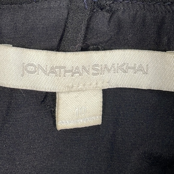 Jonathan Simkhai Navy Blue Crinkle Quilted Textured Cut Out Bodycon Dress 10 - Picture 10 of 12